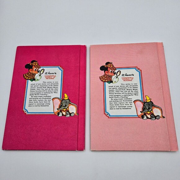 Disney Books Grolier Book Club Cinderella Sleeping Beauty Snow White The Rescuer - Picture 4 of 16